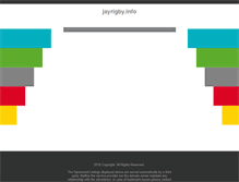 Tablet Screenshot of jayrigby.info